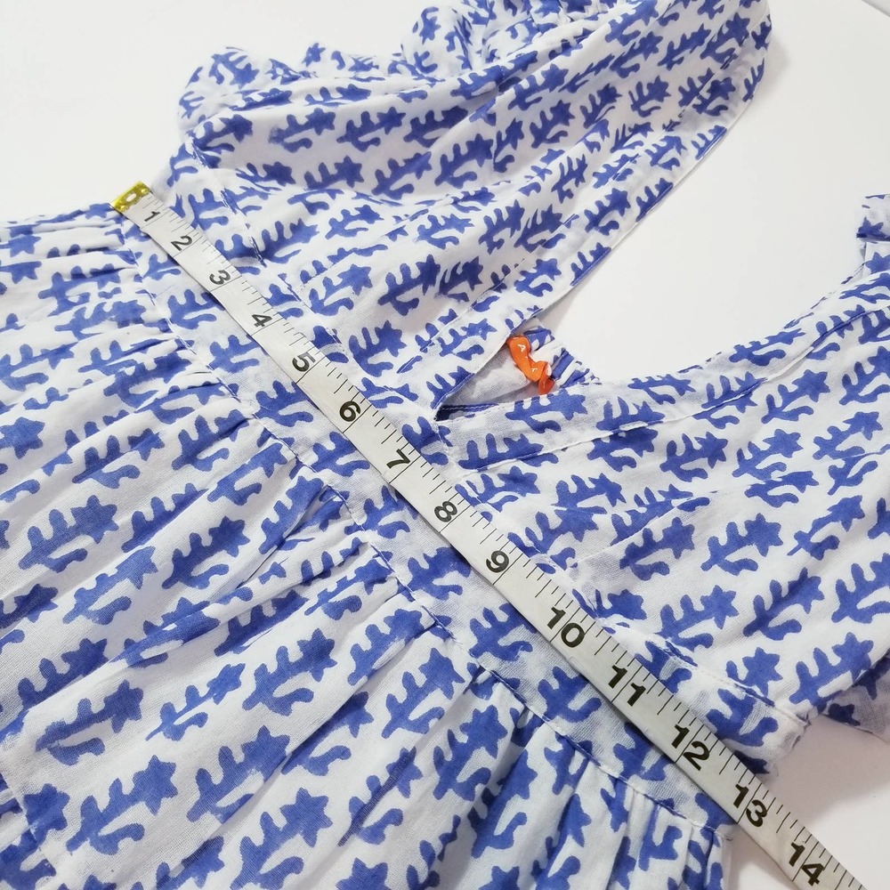 Oliphant Blue and White Mini Dress - Picture 8 of 12